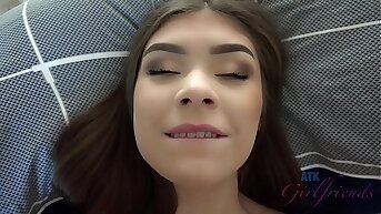Amateur POV making out and orgasms with a super hot teen (Winter Jade)
